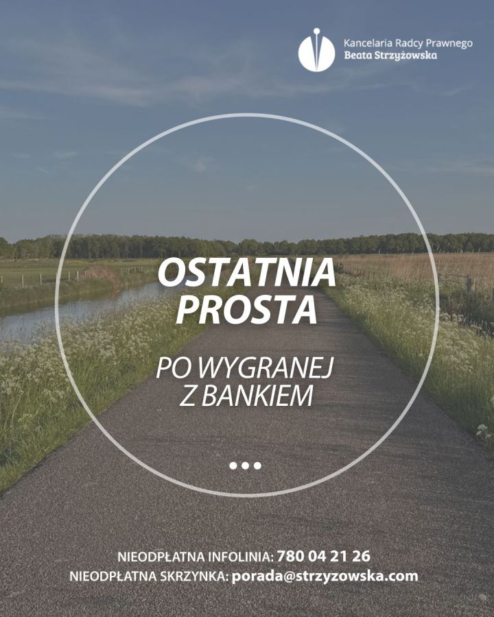 OSTATNIA PROSTA PO WYGRANEJ Z BANKIEM!